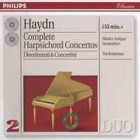 Haydn: Complete Harpsichord Concertos; Divertimenti etc.