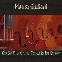 Mauro Giulani: Op. 30 First Grand concerto for guitar
