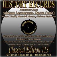 History Records - Classical Edition 113 - Adriana Lecouvreur, Opera, 1961