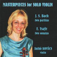 Anikó Kovács performs Masterpieces for Solo Violin