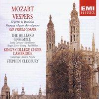 Verspers/ Ave Verum Corpus - Mozart