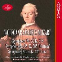 W.A. Mozart: Symphonies Nos. 32, 35 "Haffner" & 36 "Linz"