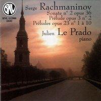 Rachmaninoff: Œuvres pour piano