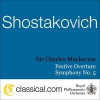 Dimitry Shostakovich, Festive Overture In A Major, Op. 96