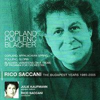 Copland: Appalachian Spring - Poulenc: Gloria - Blacher: Variations on a Theme of Paganini for Orchestra