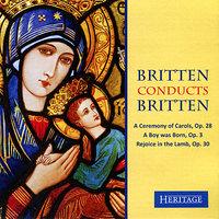 Britten Conducts Britten: A Ceremony of Carols