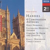 Handel: 4 Coronation Anthems/Dixit Dominus etc.