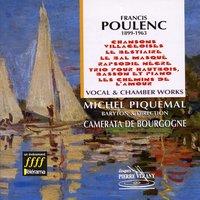 Poulenc : oeuvres vocales & musique de chambre