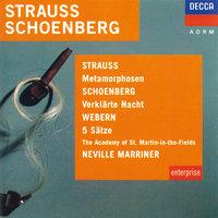 Strauss, R.: Metamorphosen / Schoenberg:Verklärte Nacht / Webern: 5 Movements