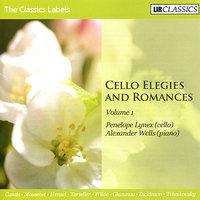 Cello Elegies and Romances