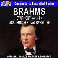 Brahms: Symphony No. 3 & 4, Academic Festival Overture