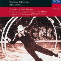 Stravinsky: Symphony in C/Symphony in 3 Movements/Symphonies of Winds