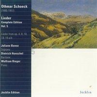 Othmar Schoeck: Lieder - Complete Edition, Vol. 5
