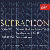 Kalabis: Chamber Music for Strings, Symphony No. 5, Op. 43 - Bořkovec: Concerto grosso