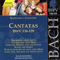 Bach, J.S.: Cantatas, Bwv 136-139