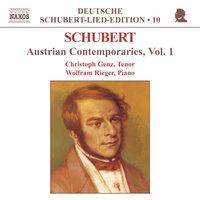 Schubert: Lied Edition 10 - Austrian Contemporaries, Vol.  1