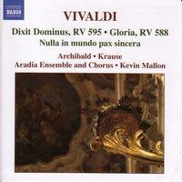Vivaldi, A.: Sacred Music, Vol. 1