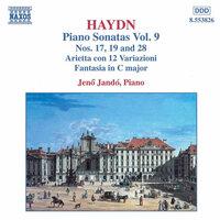 Haydn: Piano Sonatas Nos. 17, 19 and 28 / Arietta Con 12 Variazioni