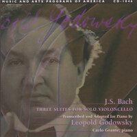 Godowsky, L.: Godowsky Edition (The), Vol. 3 – J.S. Bach Cello Suite Transcriptions