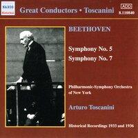 Beethoven Symphonies Nos. 5 and 7 (Toscanini) (1933, 1936)