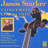 Cello Recital: Starker, Janos - Bach, C.P.E.  Boccherini, L. / Vivaldi, A.  Janson, J.-B.-A.-J. / Couperin, F.