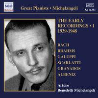 Michelangeli, Arturo Benedetti: Early Recordings, Vol. 1 (1939-1948)