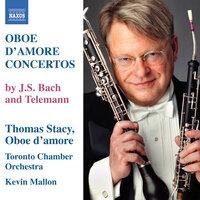 Bach, J.S.: Oboe D'Amore Concertos, Bwv 1053, 1055 / Telemann: Oboe D'Amore Concertos, Twv 51:G3, 51:A2