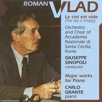 Vlad, R.: Cantata No. 3, "Le Ciel Est Vide"  / Piano Works