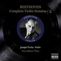 Beethoven, L. Van: Violin Sonatas (Complete), Vol. 3 (Fuchs, Balsam) - Nos. 8-10 (1952)