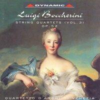 Boccherini: String Quartets, Vol. 3 - Op. 52