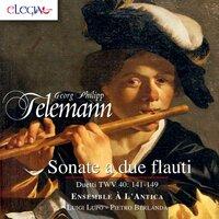 Georg Philipp Telemann: Sonate a due flauti