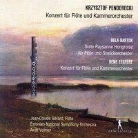 Penderecki, Eespere & Bartók: Flute Concertos
