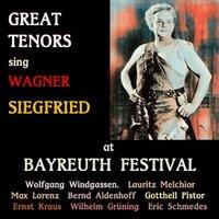 Great Tenors sing Wagner · Siegfried