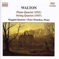 Walton: String Quartet - Piano Quartet