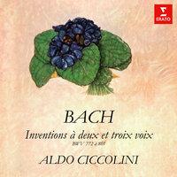 Bach: Inventions et sinfonies à deux et trois voix, BWV 772 - 801