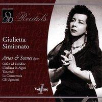 Giulietta Simionato: Volume 1