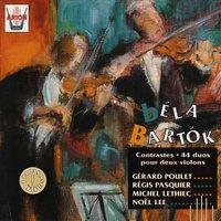 Bartok : Contrastes  44 duos pour 2 violons
