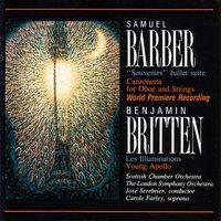 Samuel Barber: Canzonetta /Benjamin Britten: Les Illuminations / Young Apollo