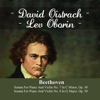 Beethoven:  Sonata For Piano And Violin No. 7 In C Minor, Op. 30 - Sonata For Piano And Violin No. 8 In G Major, Op. 30