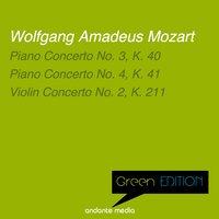 Green Edition - Mozart: Piano Concertos Nos. 3, 4 & Violin Concerto No. 2, K. 211