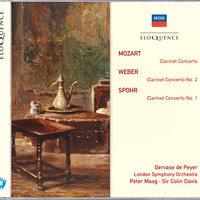 Mozart: Clarinet Concerto; Weber: Clarinet Concerto No.2; Spohr: Clarinet Concerto No.1