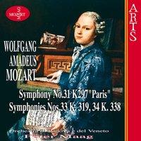 W.A. Mozart: Symphonies Nos.31 K297 "Paris",Symphonies Nos.33 K.319, 34K.338