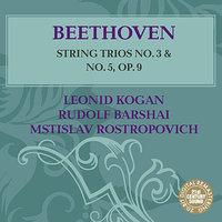 Beethoven: String Trios No. 3 & 5