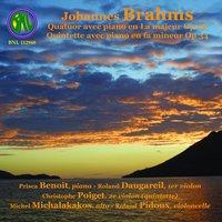 Brahms: Quatuor et quintette avec piano