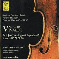 Vivaldi : Le quattro stagioni a parte reali - Sonate RV27 & RV36
