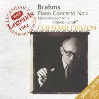 Brahms: Piano Concerto No.1 / Franck: Variations Symphoniques /  Litolff: Scherzo