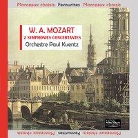 Mozart : 2 Symphonies concertantes