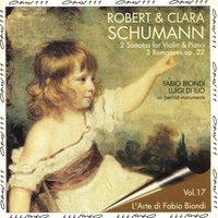 Robert et Clara Schumann: 2 Sonates pour Violon et 3 Romances