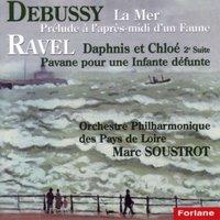 Claude Debussy: La mer - Prélude à l'après-midi d'un faune - Maurice Ravel: Daphnis et Chloé, suite No. 2 - Pavane pour une infante défunte