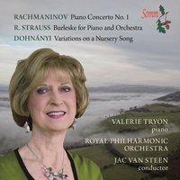 Rachmaninov: Piano Concerto No. 1 - R. Strauss: Burleske for Piano and Orchestra - Dohnányi: Variations on a Nursery Song